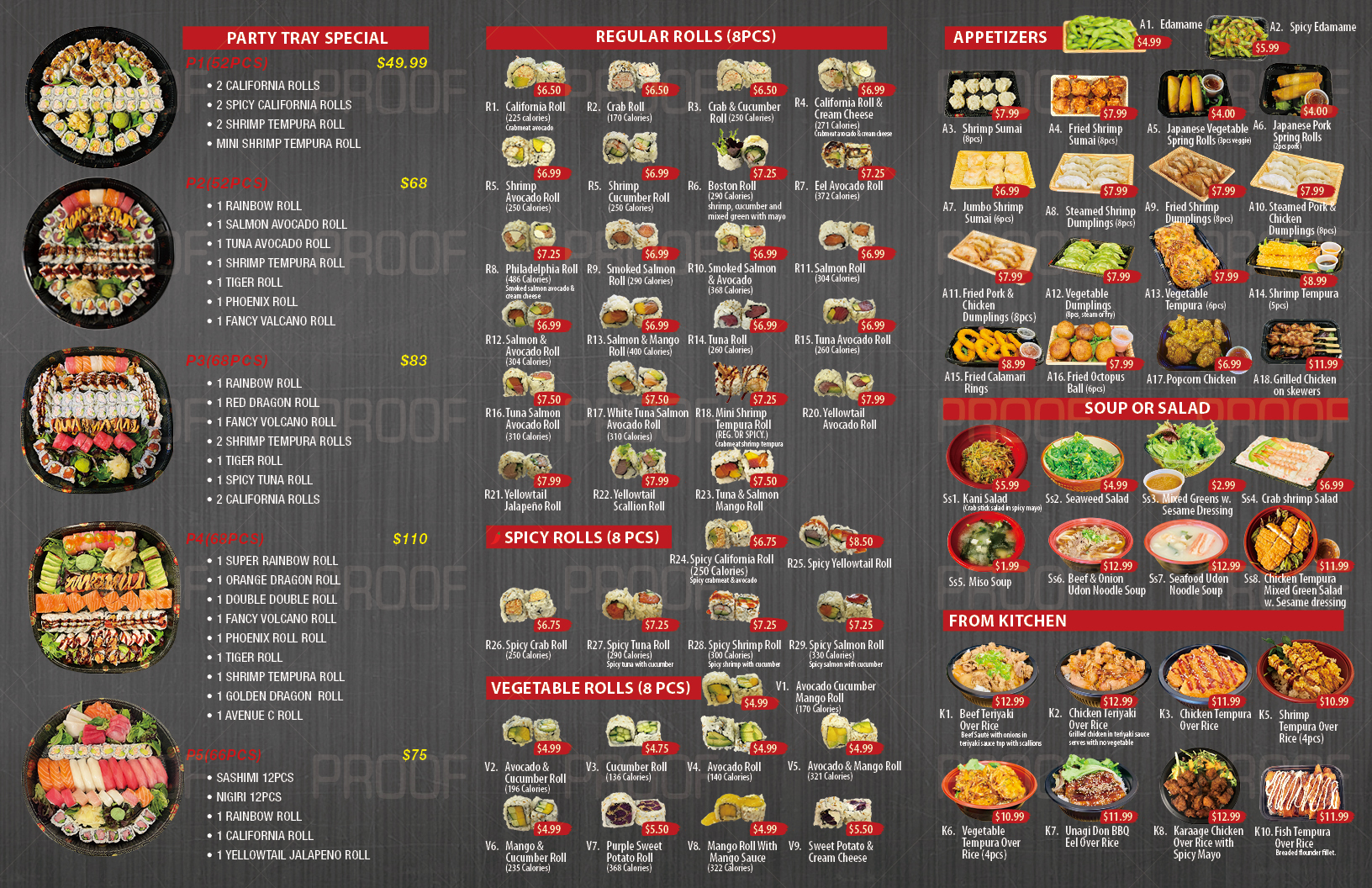 Restaurant Menu Page 2